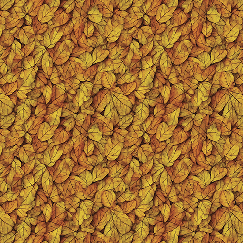 Adesivo Papel de Parede - Folhagem Dourado